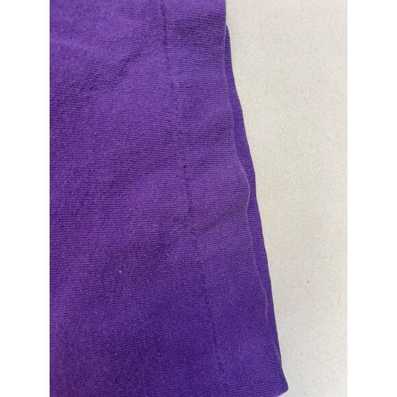 VINTAGE Dallas Cowboy Embroidered T-shirt Men Large Purple 90s Single Stitch - Picture 6 of 9